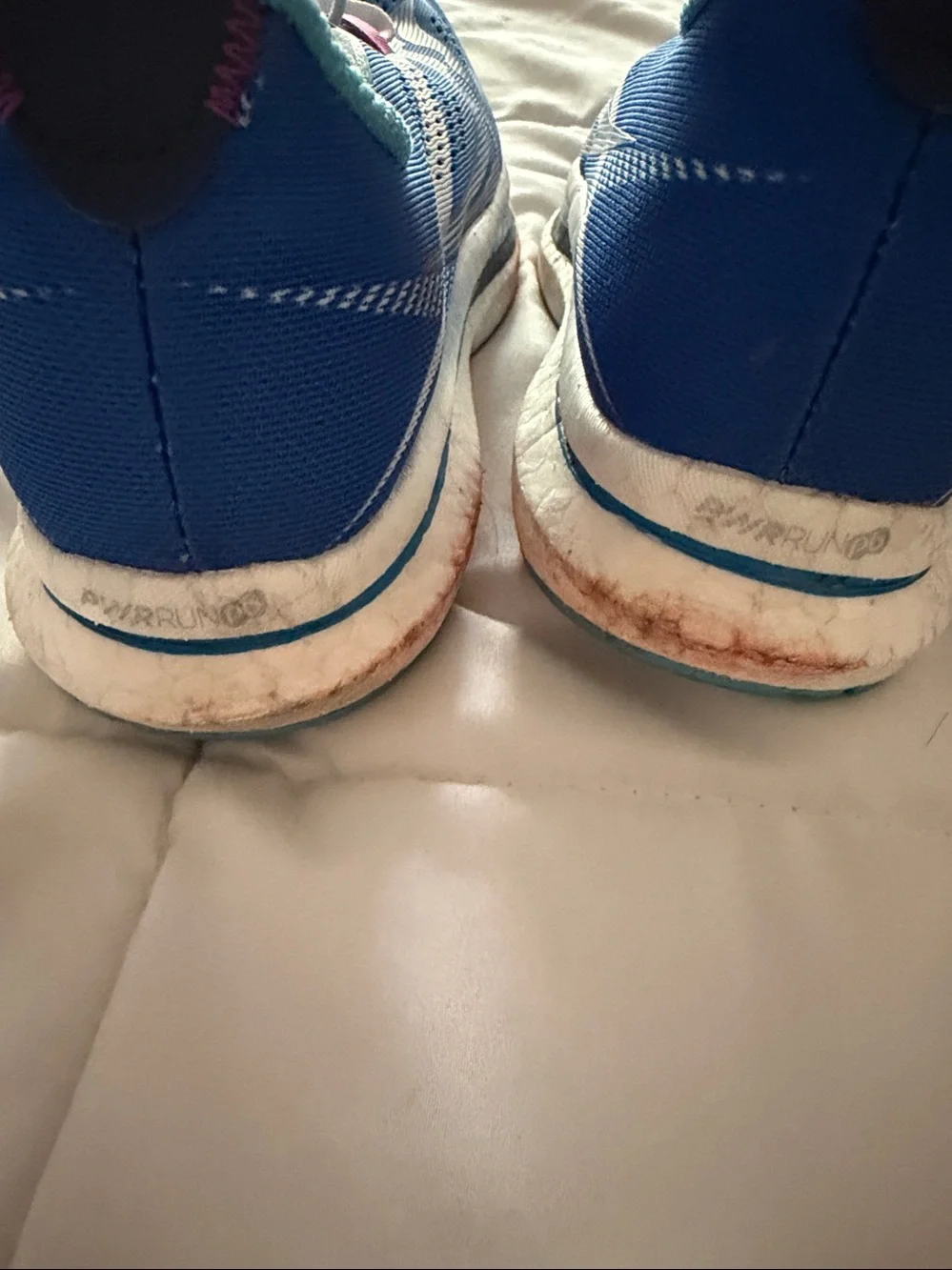 Saucony Blue White Running Shoes